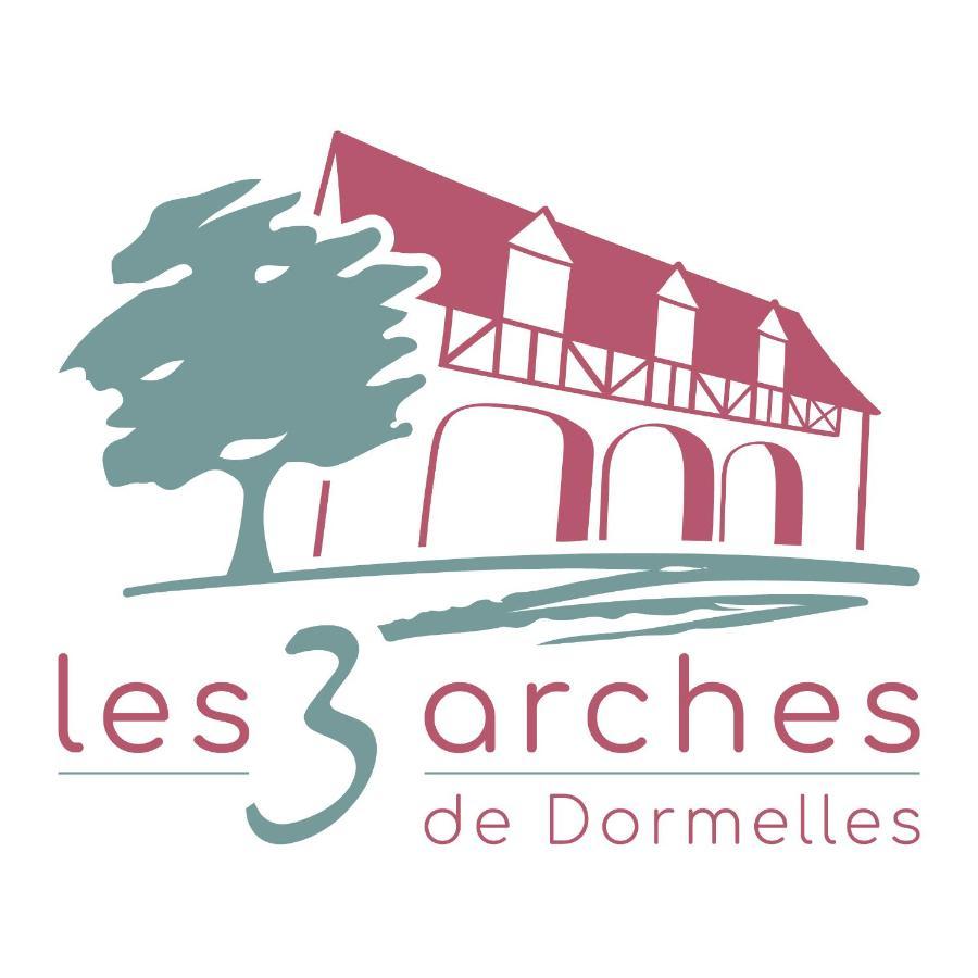 Villa Architecte Les 3 arches de Dormelles Extérieur photo